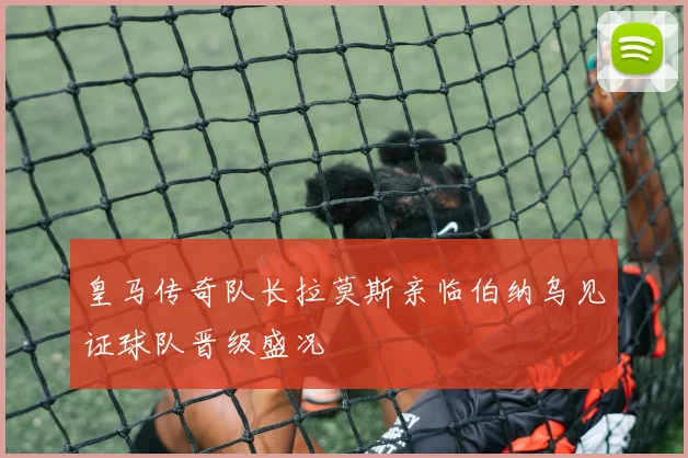 皇马传奇队长拉莫斯亲临伯纳乌见证球队晋级盛况